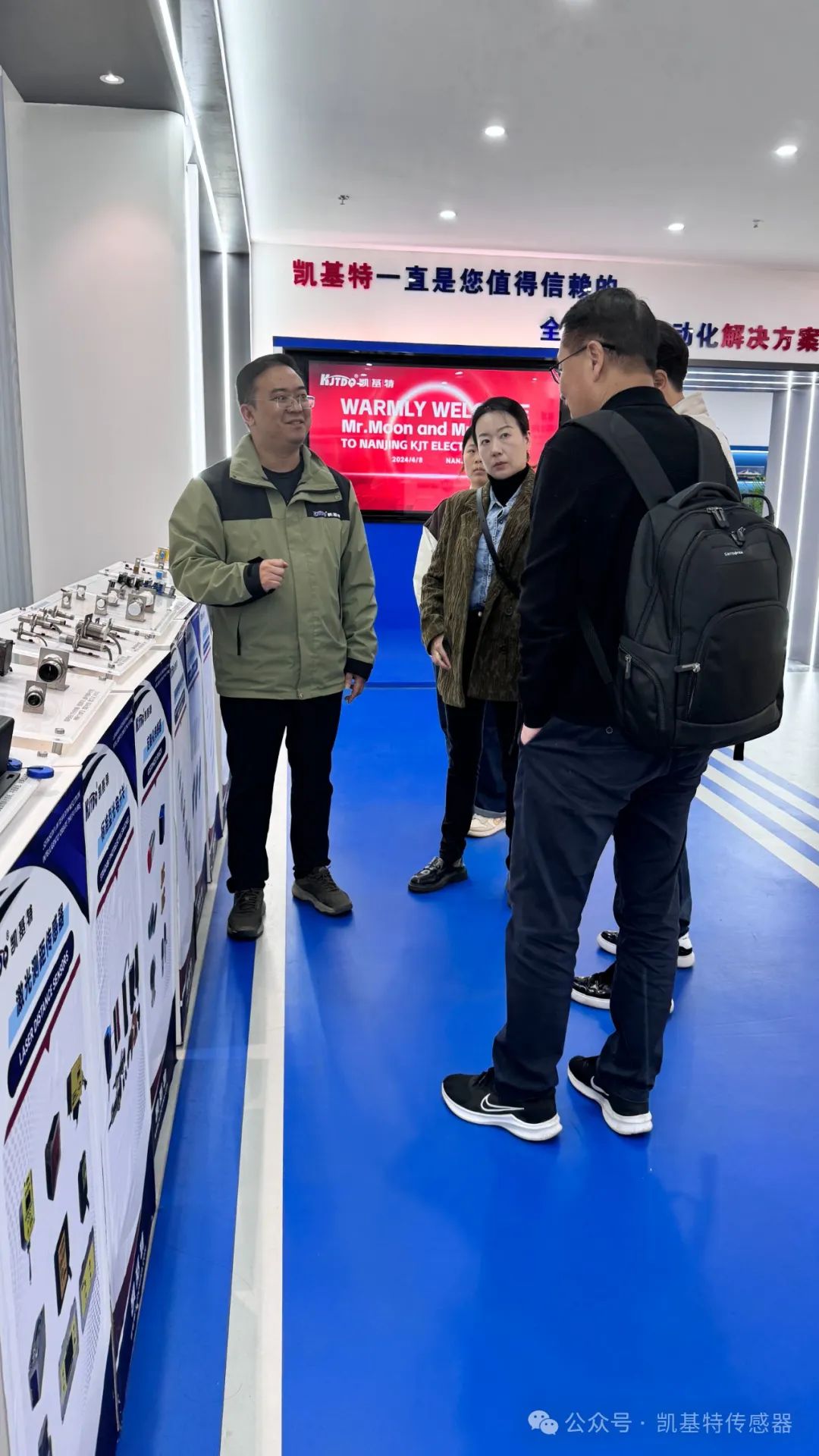 企業動態 | 凱基特迎來美國客戶，共謀傳感器業務深入合作