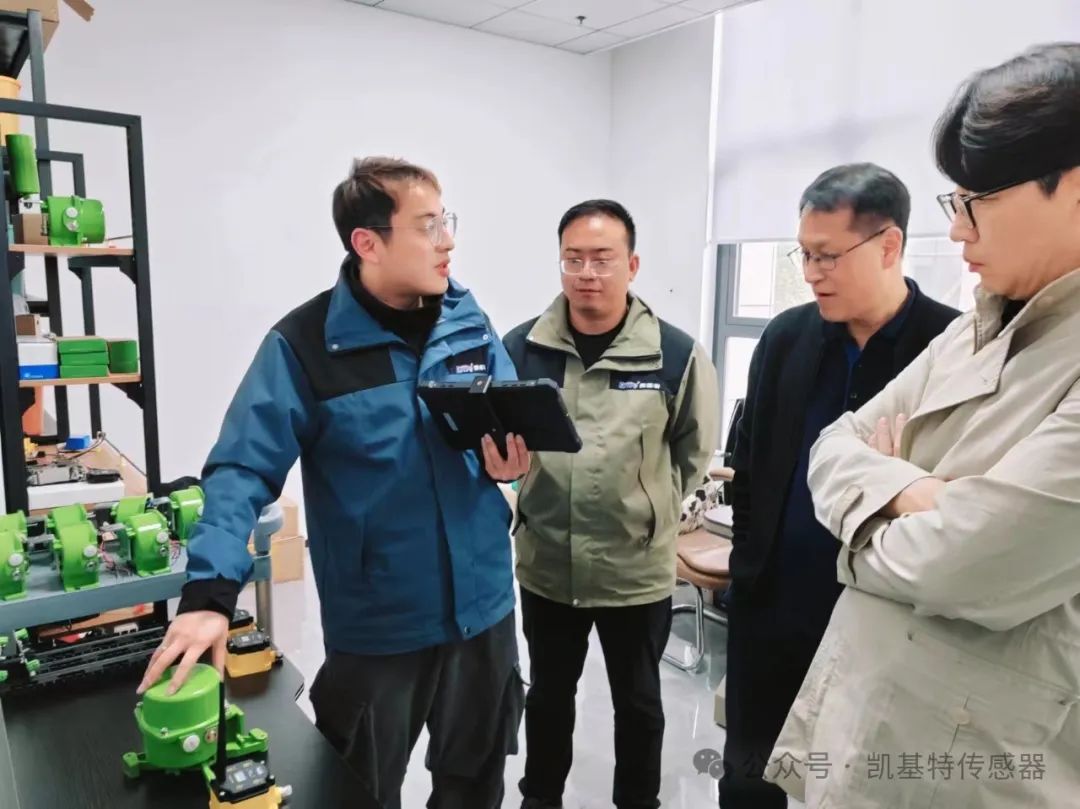 企業動態 | 凱基特迎來美國客戶，共謀傳感器業務深入合作